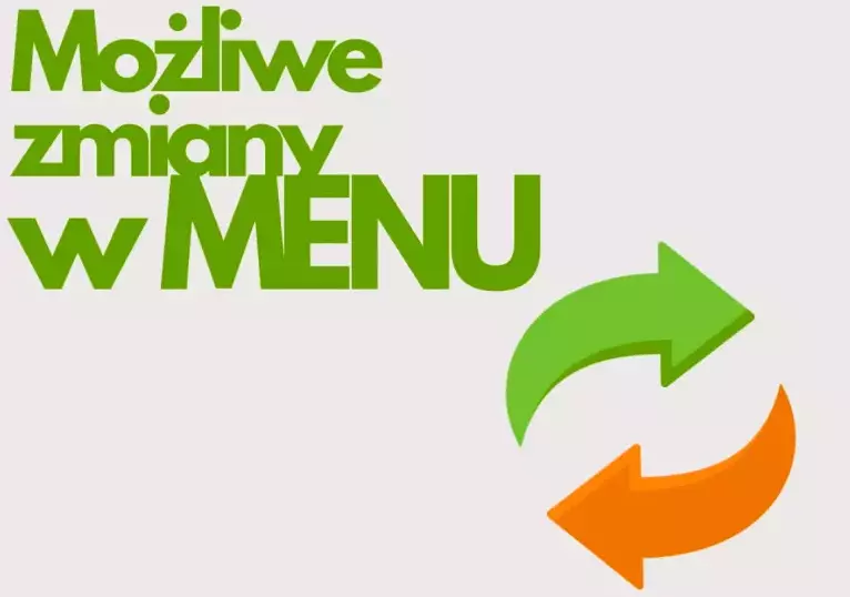 zmiana menu